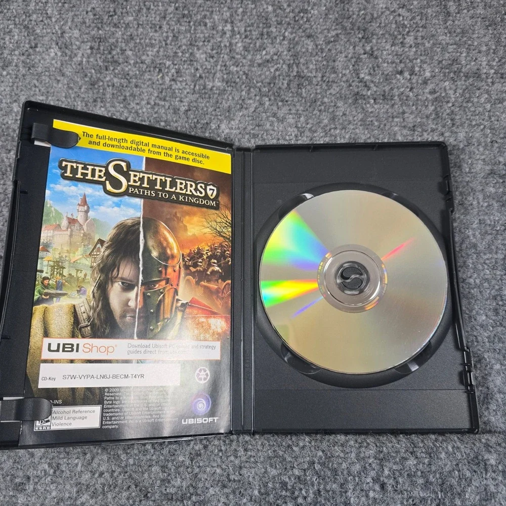 The Settlers 7:‎ Paths to a Kingdom PC DVD-ROM Ubisoft Strategy Game